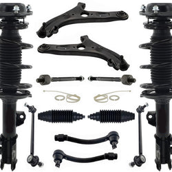 Front Struts Control Arms Tie Rods & Links For Elantra 11-16 GLS Korean Built