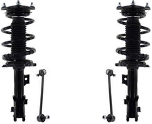 Front Complete Struts Assembly & Sway Bar Links For Kia Forte Forte5 2014-2018