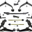 Front Control Arms Center Link Idle Arm & Tie Rods For Silverado 2500 HD 11-19