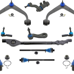 Mevotech Upper Arms Center Link Idle Arm & Tie Rods For Sierra 2500 HD 2011-19