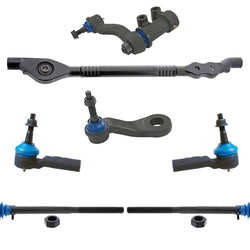 Mevotech Tie Rods Sway Bar Link Idle Arm & Pitman Arm For Sierra 2500 HD 11-19