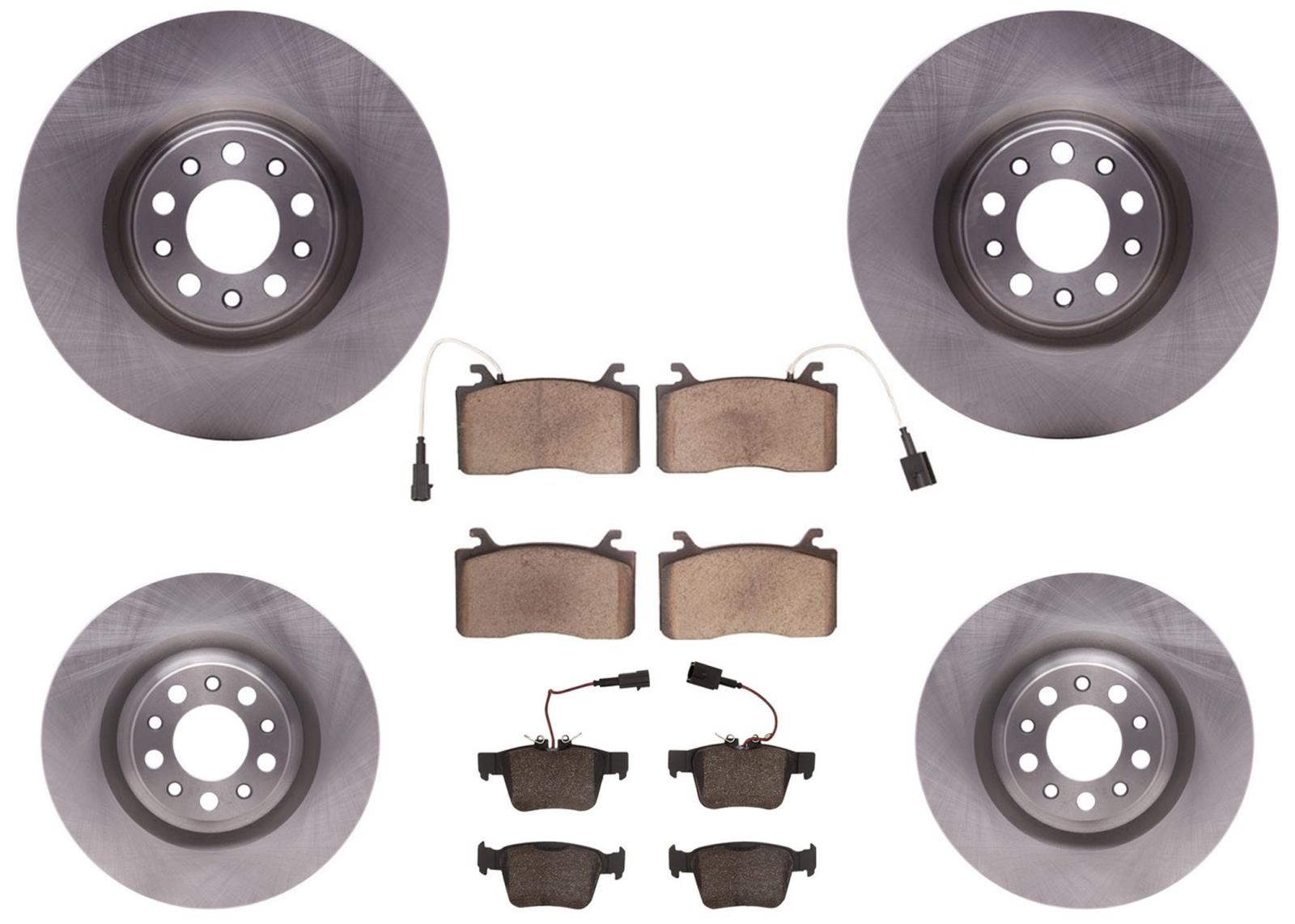 Disc Brake Rotors Brake Pads Sensors for Alfa Romeo Giulia 17-25 Stelvio 2.0L - Photo 1