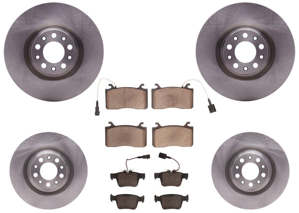 Disc Brake Rotors Brake Pads Sensors for Alfa Romeo Giulia 17-24 Stelvio 2.0L