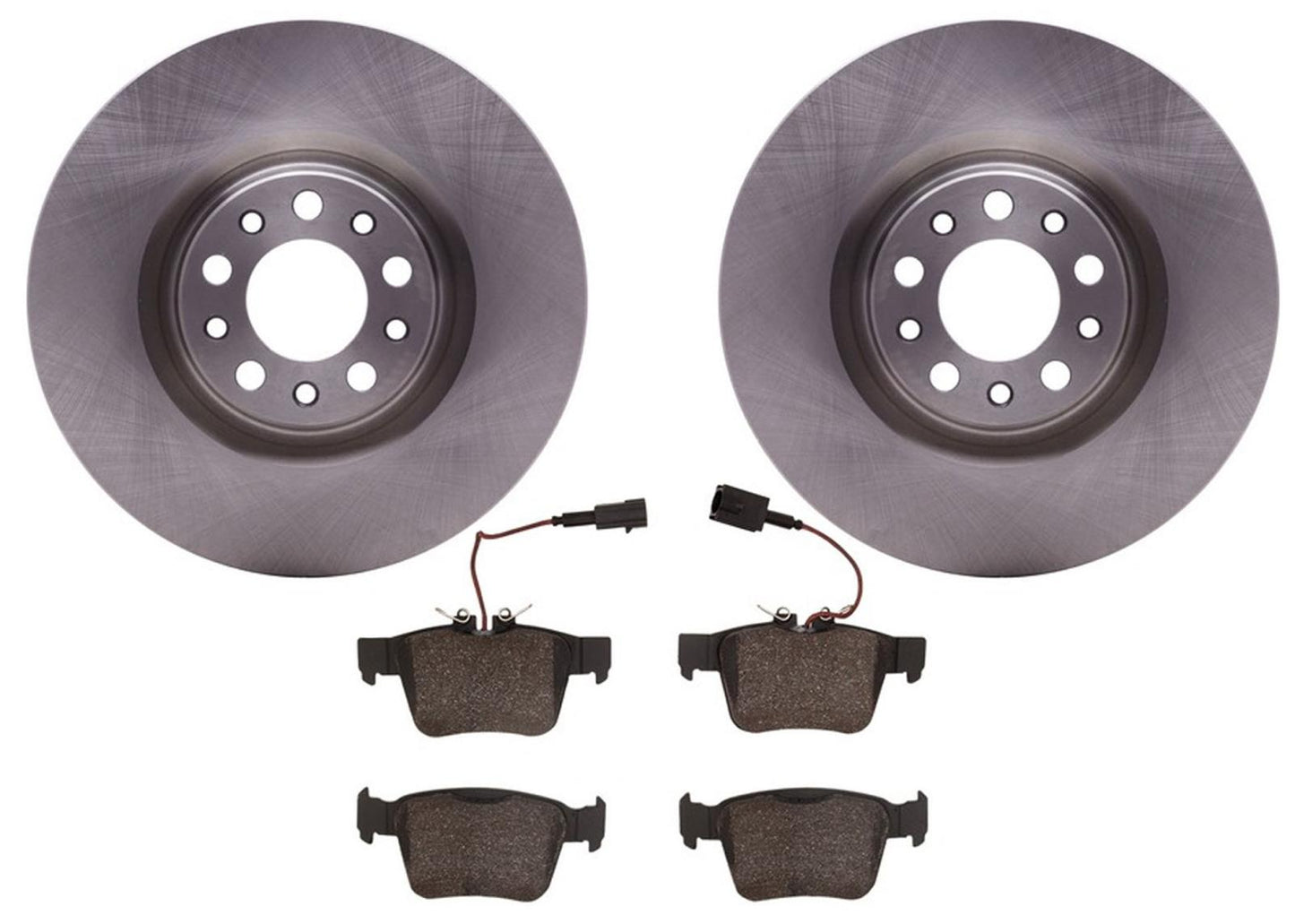 R Disc Brake Rotors Brake Pads Sensors For Alfa Romeo Giulia 17-25 Stelvio 320MM