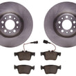 R Disc Brake Rotors Brake Pads Sensors for Alfa Romeo Giulia 17-24 Stelvio 320MM