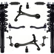 Front Complete Struts Control Arms Tie Rods & Links For Crosstour 3.5L 2012-2015
