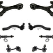 Front Lower Control Arms Ball Joints Tie Rods For Honda Civic SI 2006 2007 2011