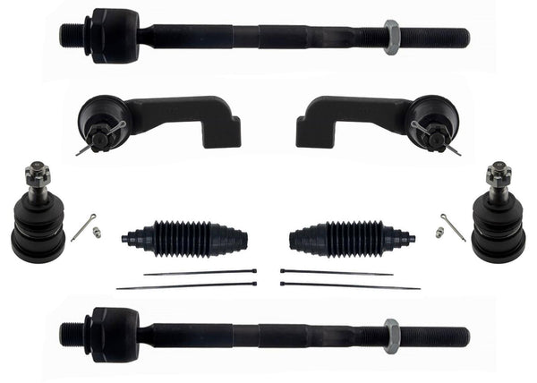 Inner Tie Rods Outer Tie Rods Boots Ball Joints for Jeep Liberty 2006 2007 8pc