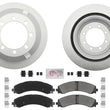 Rear Disc Brake Rotors Brake Pads for Ram 3500 19-22 Dual Rear Wheel Dully