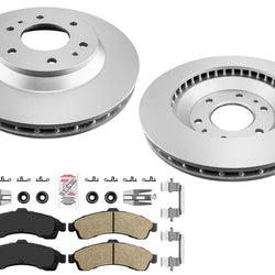 Improved Performance Disc Brake Rotors Pads Shoes for GM Trailblazer 02-05 113