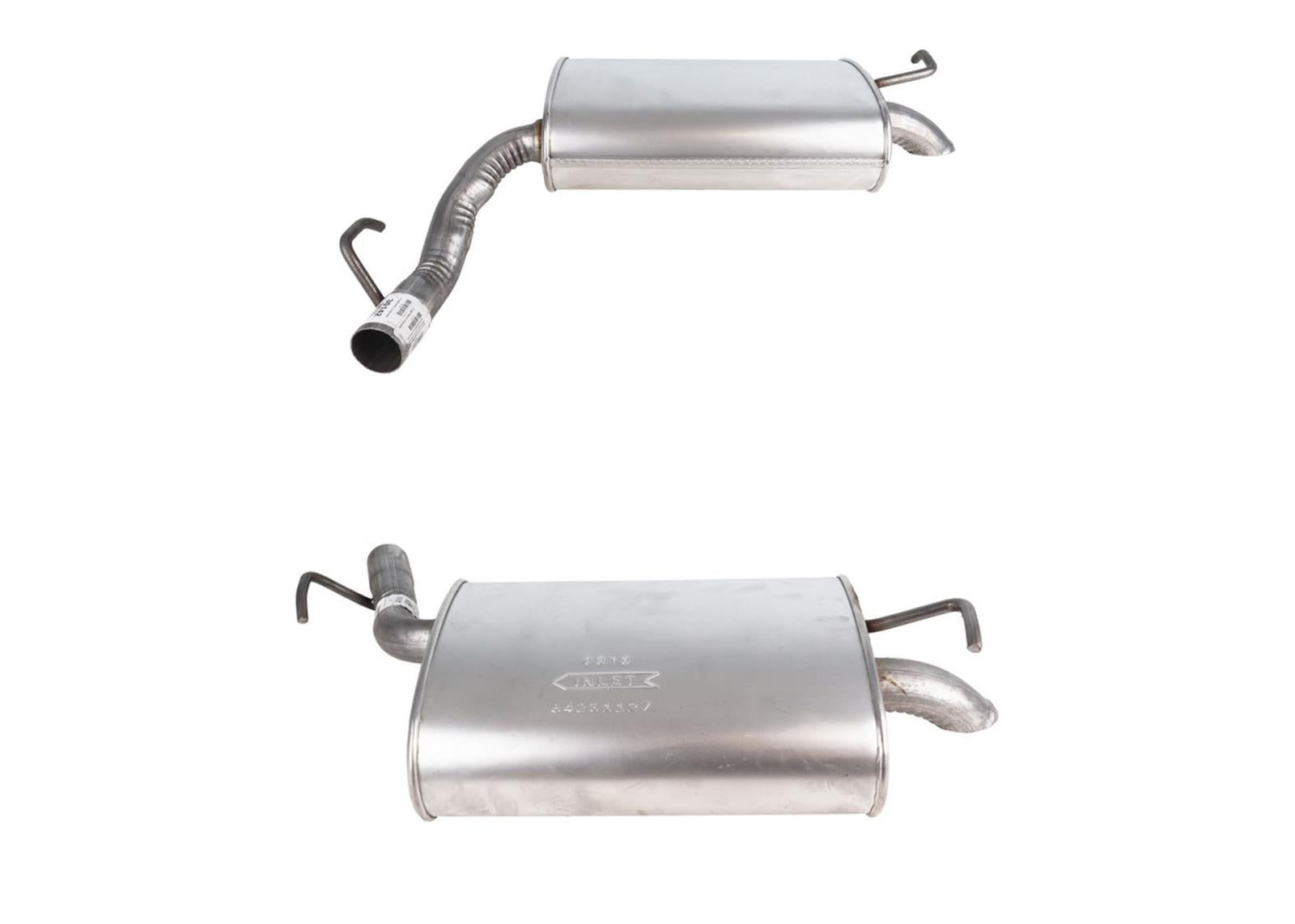 Left Right Dual Rear Mufflers For Ford Police Interceptor Utility 2013-2019 3.7L