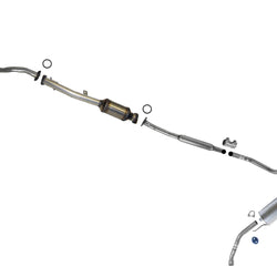 Extension Pipe Muffler Exhaust System for Toyota Rav4 Rav 4 1996 1997 4 Door