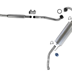 Extension Pipe Muffler Exhaust System for Toyota Rav4 Rav 4 1996 1997 4 Door