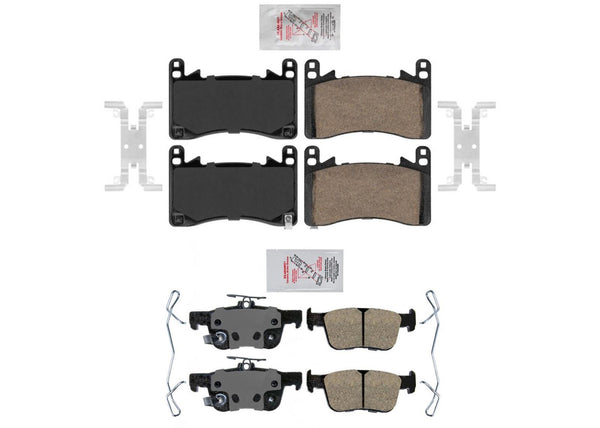AME Improved Disc Brake Pads for Acura TLX TYPE S 2021 2022 2023 2024 3.0L V6