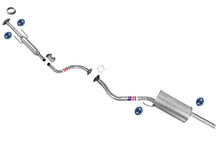 Exhaust System Rear Resonator Muffler Pipe For Nissan Versa 2012 2015 2016 1.6L