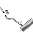 Fits 2007-2011 2 Door Wrangler 3.8L Muffler Pipe Exhaust System Made in USA