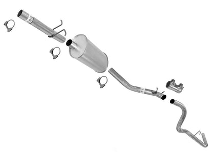 Sistema de tubo de escape silenciador ajuste directo para Dodge Ram 95-1997 base de rueda de 135 pulgadas