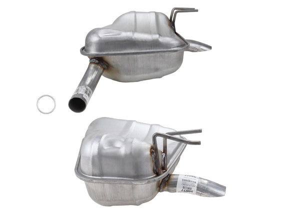 Weld On Rear Right & Left Dual Mufflers for Honda Civic Coupe 2016-2020 1.5L