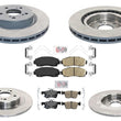 Disc Brake Rotors Disc Brake Pads for Acura TLX SH-AWD 2021-2024 2.0L