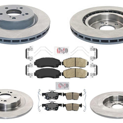 Disc Brake Rotors Disc Brake Pads for Acura TLX SH-AWD 2021-2024 2.0L