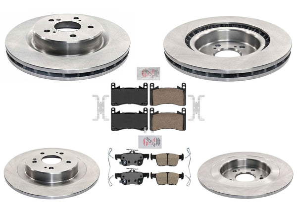 Disc Brake Rotors Disc Brake Pads for Acura TLX TYPE S 2021-2024 3.0L