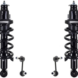 Rear Struts W/ Coil Spring & Rear Sway Bar Links For Honda CR-V 2007 2008 2011