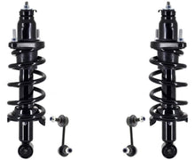 Rear Struts W/ Coil Spring & Rear Sway Bar Links For Honda CR-V 2007 2008 2011