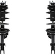 Front Complete Struts W Coil Spring & Links For Honda Pilot 2009 2010 2014 2015