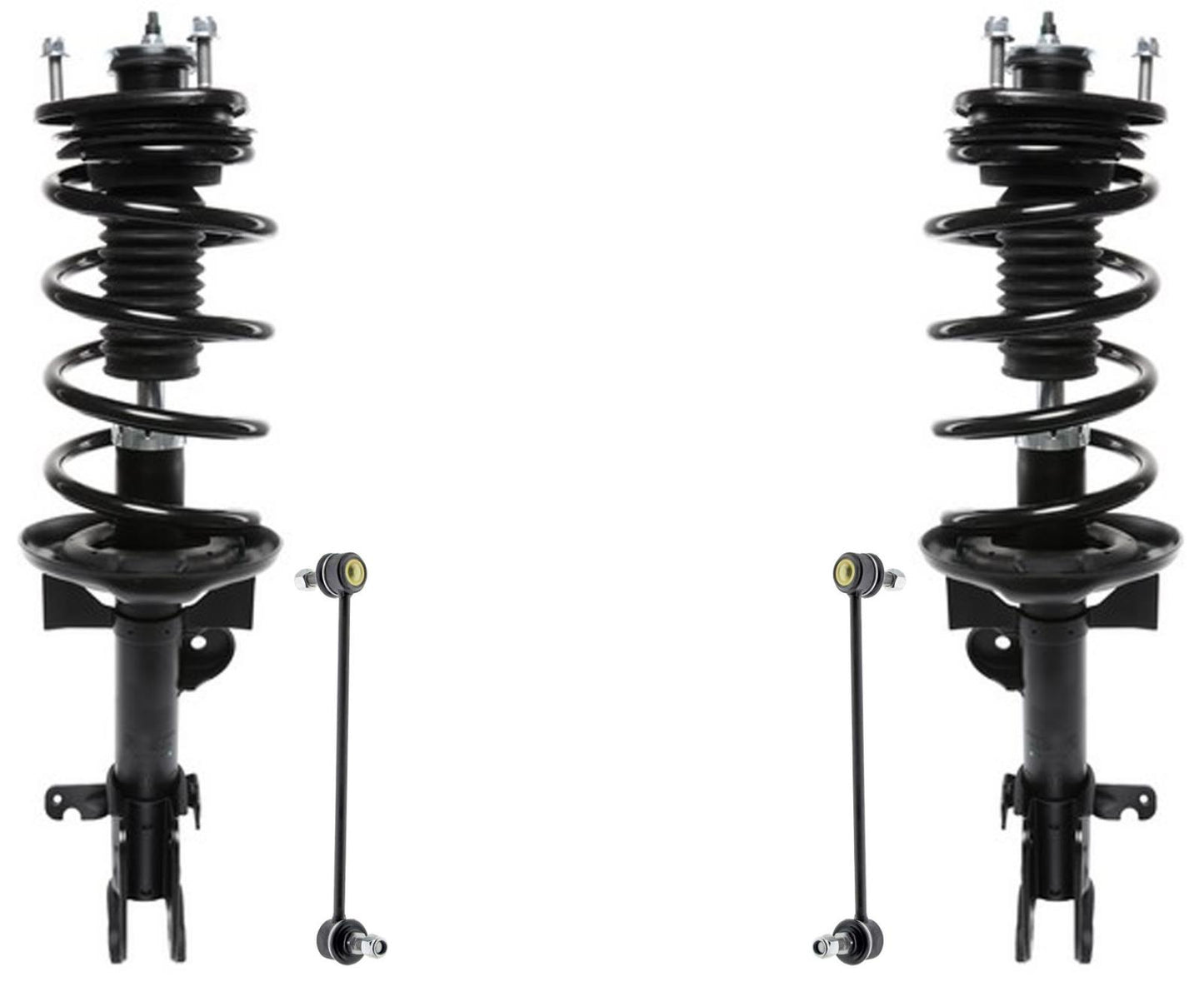 Front Struts Control Arms Tie Rods & Links For Honda Pilot 2009 2010 2014 2015