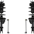 Front Complete Struts W Coil Spring & Links For Honda Pilot 2009 2010 2014 2015