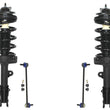 Front Complete Struts W/ Coil Spring & Links For Honda Odyssey 2008 2009 2010