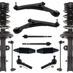 Front Struts Control Arms Tie Rods Links For Chrysler Town & Country 2011 2016