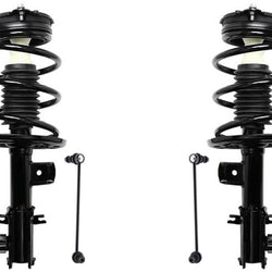 Front Struts W/ Coil Spring & Sway Bar Links For Nissan Altima 2014 2015 2018