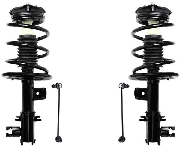 Front Struts W/ Coil Spring & Sway Bar Links For Nissan Altima 2014 2015 2018