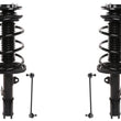 Front Struts W/ Coil Spring Assembly & Links For Toyota Corolla 2003 2006 2008