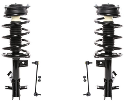 Frt Complete Struts Coil Spring Links For Nissan Sentra 2.0 2007 2010 2011 2012