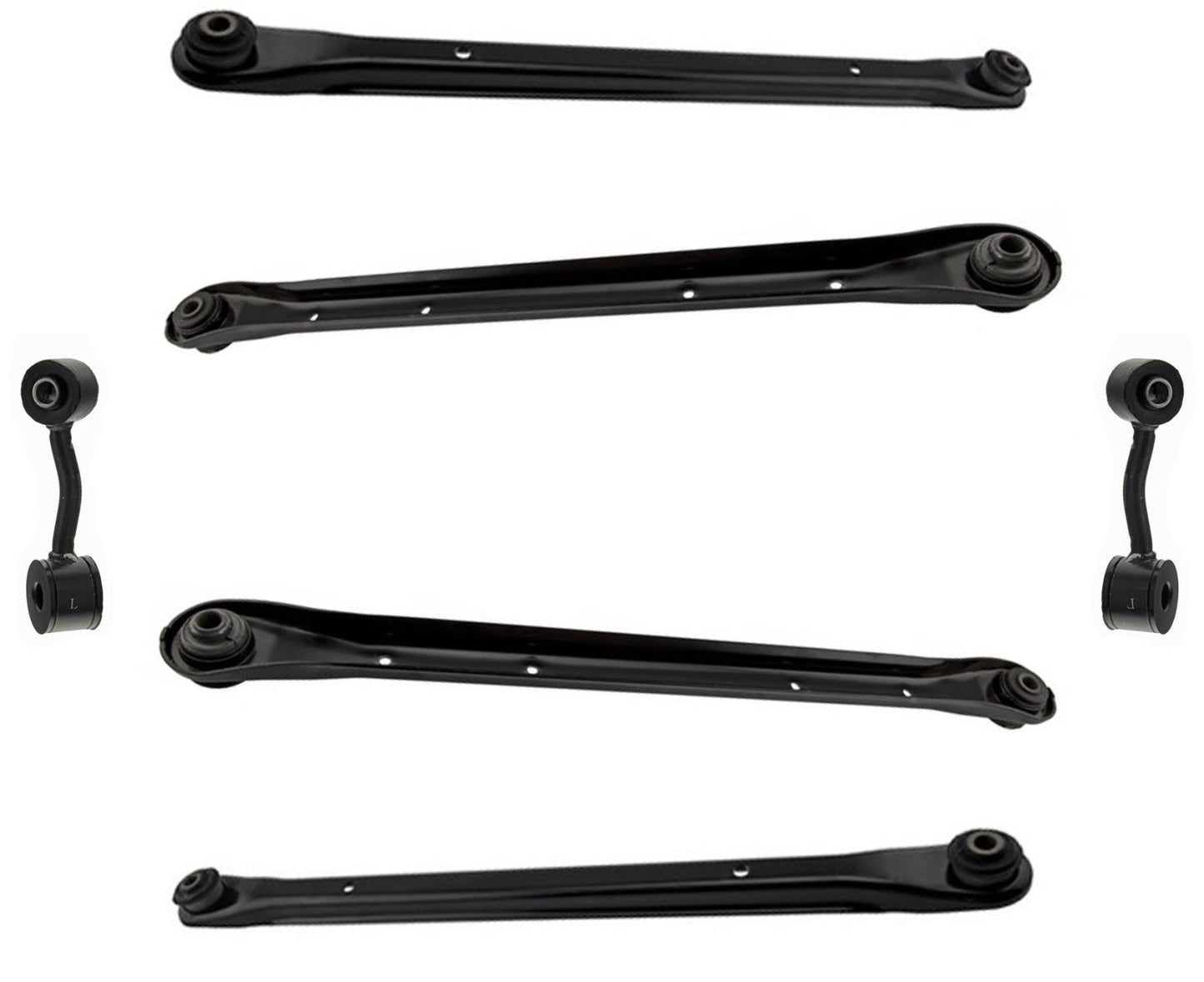 Rear Lower Forward & Rearward Arms & Sway Bar Links For Chevrolet Malibu 1997-03