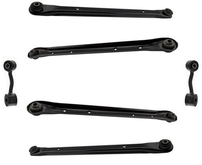 Rear Lower Forward & Rearward Arms & Sway Bar Links For Chevrolet Malibu 1997-03