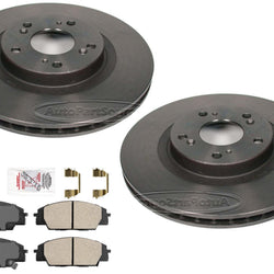 Performance Carbon Disc Brake Rotors Pads for Honda Civic Si 2006-2011