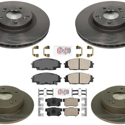 Performance Carbon Disc Brake Rotors Pads for Acura RSX Type S 2002-2006