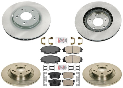 AME Improved Premium Disc Brake Rotors Pads for Honda S2000 2000-2009