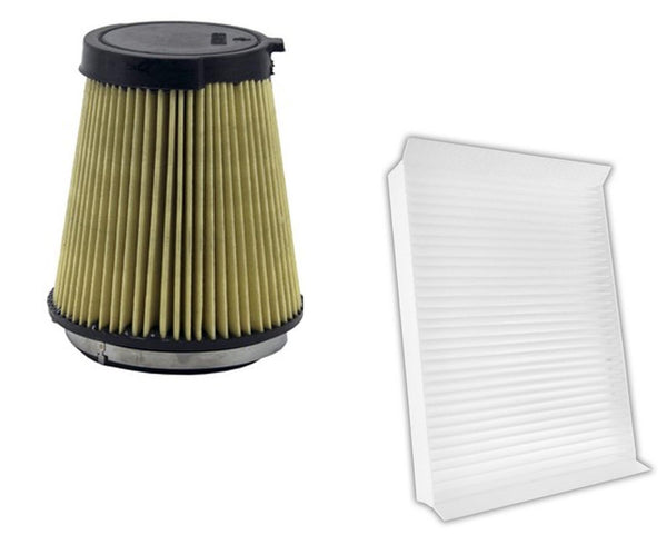 Engine Air Filter & Cabin Filter For Ford Mustang 5.2L V8 2015 2016 2017 2022