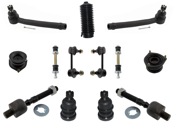 Inner & Outer Tie Rods Sway Bar Links Strut Mounts Ball Joints for 300ZX 85-89