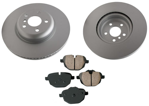 GEO Coated Rear Disc Brake Rotors Pads For BMW X3 2.0L 2018 2019 2020 2023 2024