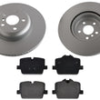 GEO Coated Rear Disc Brake Rotors Pads For BMW Z4 2.0L 2019 2020 2024