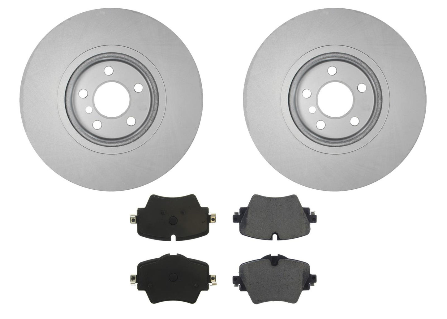 Front Geo Coated Disc Brake Rotors & Brake Pads for BMW X3 2018 2020 2022 2.0L