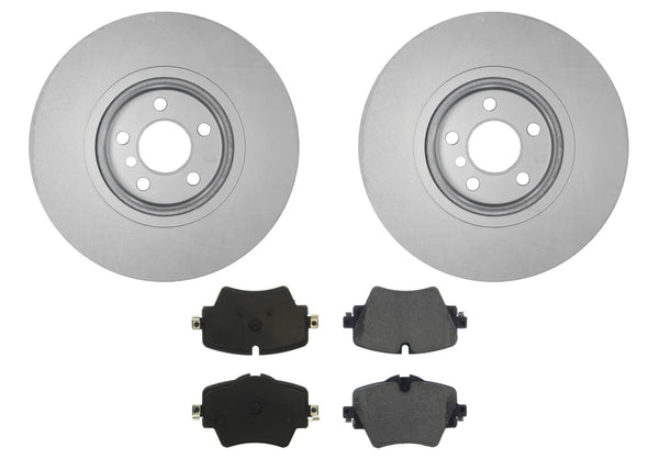 PRO GEO Coated Front Disc Brake Rotors Pads for BMW X3 2018-2022 2.0L