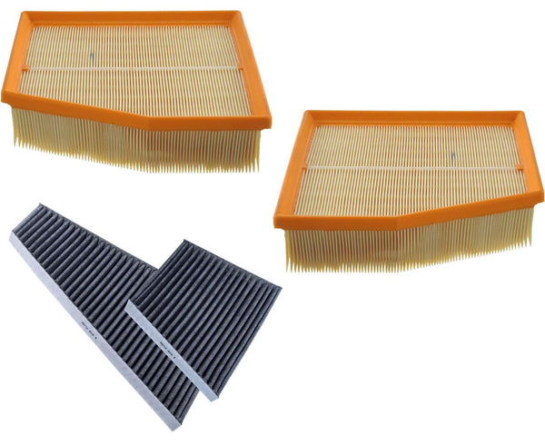 Engine Air Filter & Cabin Filter For Volkswagen Phaeton 2004 2005 2006