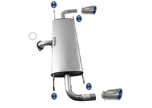 Dual Outler Rear Muffler with Chrome Tips for Mazda CX-5 CX5 2013-2023