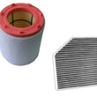 Engine Air Filter & Cabin Filter For Audi RS7 4.0L 2014 2015 2016 2017 2018